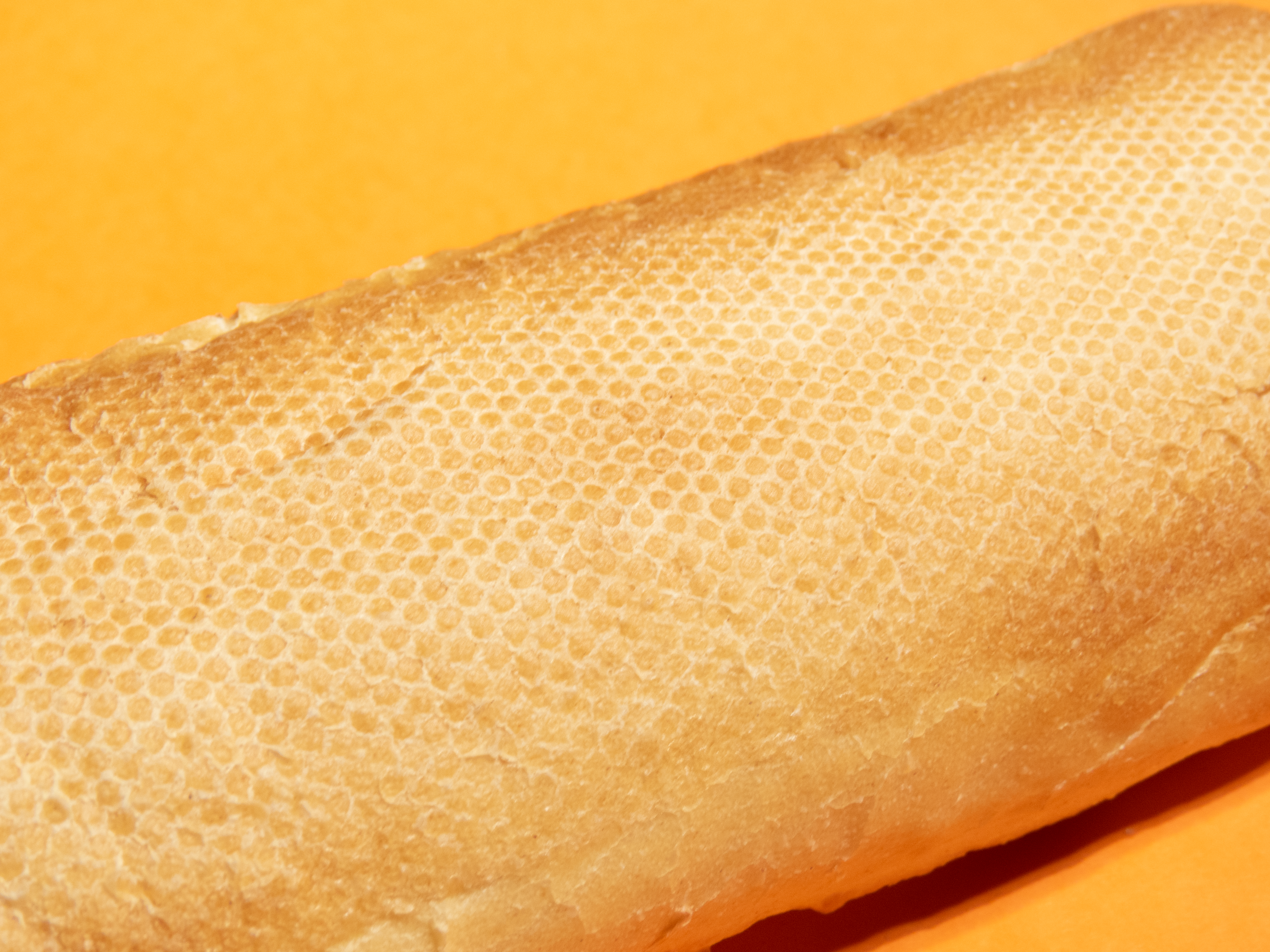 texture photo - a baguette, zoomed in